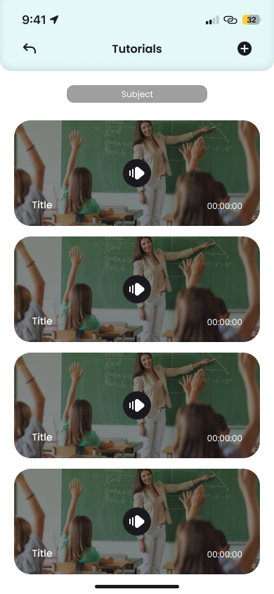 Tutorial Interface